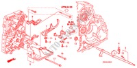 OVERSCHAKELVORK(2.0L)(2.4L) voor Honda CR-V EXECUTIVE 5 deuren 5-traps automatische versnellingsbak 2009