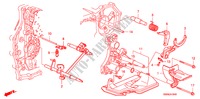 OVERSCHAKELVORK(DIESEL) voor Honda CR-V DIESEL 2.2 ELEGANCE 5 deuren 5-traps automatische versnellingsbak 2010