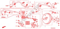 REM HOOFDCILINDER/HOOFDSPANNING(LH)(1) voor Honda CR-V EXECUTIVE 5 deuren 5-traps automatische versnellingsbak 2009