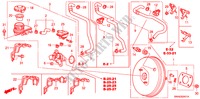 REM HOOFDCILINDER/HOOFDSPANNING(RH) voor Honda CR-V DIESEL 2.2 ES 5 deuren 5-traps automatische versnellingsbak 2010