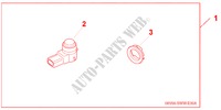 SENS & ADAPTOR NORMAL voor Honda CR-V COMFORT 5 deuren 6-versnellings handgeschakelde versnellingsbak 2010