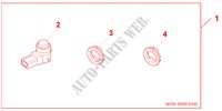 SENS & ADAPTOR NORMAL voor Honda CR-V DIESEL 2.2 ES 5 deuren 5-traps automatische versnellingsbak 2010