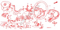 STUURWIEL(SRS) voor Honda CR-V ELEGANCE 5 deuren 6-versnellings handgeschakelde versnellingsbak 2010
