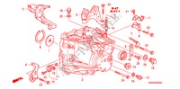 TRANSMISSIE HUIS(2.0L)(2.4L) voor Honda CR-V COMFORT 5 deuren 6-versnellings handgeschakelde versnellingsbak 2010