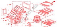 VERWARMING AANJAGER(LH) voor Honda CR-V COMFORT 5 deuren 5-traps automatische versnellingsbak 2010