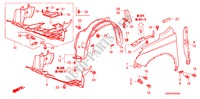 VOOR KAPPEN voor Honda CR-V ELEGANCE/LIFESTYLE 5 deuren 6-versnellings handgeschakelde versnellingsbak 2010