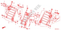 A. ZITTING KOMPONENTEN(1) voor Honda CR-V DIESEL 2.2 ELEGANCE 5 deuren 6-versnellings handgeschakelde versnellingsbak 2011