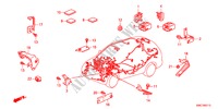 BUNDEL BAND/HOUDER(RH)(2) voor Honda CR-V EX ADVANCED 5 deuren 5-traps automatische versnellingsbak 2011