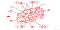DOORVOERTULLE(ONDER) voor Honda CR-V DIESEL 2.2 ELEGANCE 5 deuren 5-traps automatische versnellingsbak 2011