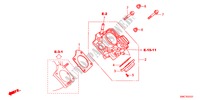 GAS HUIS(2.4L) voor Honda CR-V 2.4 EXECUTIVE 5 deuren 5-traps automatische versnellingsbak 2011
