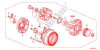 GENERATOR(DENSO)(2.4L) voor Honda CR-V 2.4 EXECUTIVE 5 deuren 5-traps automatische versnellingsbak 2011