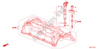 INJECTOR(DIESEL) voor Honda CR-V DIESEL 2.2 COMFORT 5 deuren 5-traps automatische versnellingsbak 2011