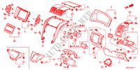 INSTRUMENTEN AFWERKING(BESTUURDERZIJKANT)(RH) voor Honda CR-V DIESEL 2.2 SE RUNOUT 5 deuren 6-versnellings handgeschakelde versnellingsbak 2011