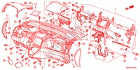 INSTRUMENTEN PANEEL(LH) voor Honda CR-V DIESEL 2.2 ELEGANCE 5 deuren 6-versnellings handgeschakelde versnellingsbak 2011