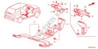 KANAAL voor Honda CR-V ELEGANCE 5 deuren 6-versnellings handgeschakelde versnellingsbak 2011