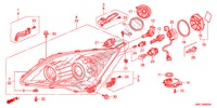 KOPLAMP voor Honda CR-V EX 5 deuren 5-traps automatische versnellingsbak 2011