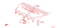 MOTOR AFDEKKING(2.4L) voor Honda CR-V RV-I 5 deuren 5-traps automatische versnellingsbak 2011