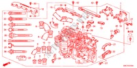 MOTOR BEDRADINGSBUNDEL(2.0L) voor Honda CR-V ELEGANCE 5 deuren 5-traps automatische versnellingsbak 2011