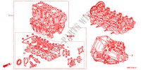 MOTOR MONTAGE/VERSNELLINGSBAKSAMENSTEL(DIESEL) voor Honda CR-V DIESEL 2.2 SE 5 deuren 6-versnellings handgeschakelde versnellingsbak 2011