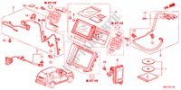 NAVIGATIE SYSTEEM(LH) voor Honda CR-V DIESEL 2.2 ELEGANCE 5 deuren 5-traps automatische versnellingsbak 2011