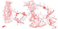 OVERSCHAKELVORK(DIESEL) voor Honda CR-V DIESEL 2.2 EX ADVANCED 5 deuren 5-traps automatische versnellingsbak 2011