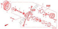 P.S. POMP(2.4L) voor Honda CR-V 2.4 ELEGANCE 5 deuren 5-traps automatische versnellingsbak 2011