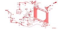 RADIATOR SLANG/RESERVETANK(2.0L) voor Honda CR-V ELEGANCE 5 deuren 5-traps automatische versnellingsbak 2011