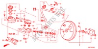 REM HOOFDCILINDER/HOOFDSPANNING(LH)(2) voor Honda CR-V RVSI 5 deuren 5-traps automatische versnellingsbak 2011
