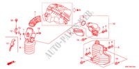 RESONATOR KAMER(2.0L) voor Honda CR-V EX ADVANCED 5 deuren 6-versnellings handgeschakelde versnellingsbak 2011