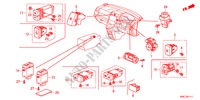 SCHAKELAAR(RH) voor Honda CR-V 2.4 ELEGANCE 5 deuren 5-traps automatische versnellingsbak 2011