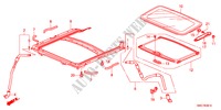 SCHUIFDAK voor Honda CR-V DIESEL 2.2 EXECUTIVE 5 deuren 5-traps automatische versnellingsbak 2011