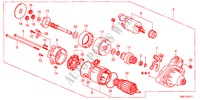 STARTMOTOR(DENSO)(2.4L) voor Honda CR-V 2.4 EXECUTIVE 5 deuren 5-traps automatische versnellingsbak 2011