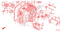 TRANSMISSIE HUIS(2.0L)(2.4L) voor Honda CR-V 2.4 ELEGANCE 5 deuren 5-traps automatische versnellingsbak 2011