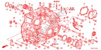 TRANSMISSIE HUIS(DIESEL) voor Honda CR-V DIESEL 2.2 EX 5 deuren 5-traps automatische versnellingsbak 2011