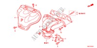 UITLAAT SPRUITSTUK(2.4L) voor Honda CR-V 2.4 ELEGANCE 5 deuren 5-traps automatische versnellingsbak 2011