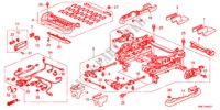 V. ZITTING COMPONENTEN(R.)(SPANNING ZITTING) voor Honda CR-V EX 5 deuren 5-traps automatische versnellingsbak 2011