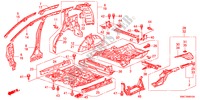 VLOER/BINNEN PANELEN voor Honda CR-V EXECUTIVE 5 deuren 5-traps automatische versnellingsbak 2011