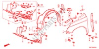 VOOR KAPPEN voor Honda CR-V ELEGANCE LIFESTYLE 5 deuren 6-versnellings handgeschakelde versnellingsbak 2011