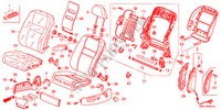 VOOR ZITTING(L.)(SPANNING ZITTING) voor Honda CR-V RV-SI 5 deuren 5-traps automatische versnellingsbak 2011