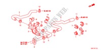 WATERSLANG(DIESEL) voor Honda CR-V DIESEL 2.2 ELEGANCE 5 deuren 6-versnellings handgeschakelde versnellingsbak 2011
