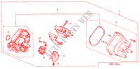 DISTRIBUTEUR(HITACHI) (2.3L) voor Honda SHUTTLE 2.3IES 5 deuren 4-traps automatische versnellingsbak 1999