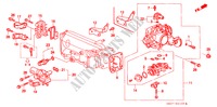 GAS HUIS(2.2L) voor Honda SHUTTLE 2.2ILS 5 deuren 4-traps automatische versnellingsbak 1997