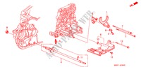 OVERSCHAKELVORK(2.3L) voor Honda SHUTTLE 2.3ILS 5 deuren 4-traps automatische versnellingsbak 1999