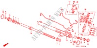 P.S. VERSNELLING BOX KOMPONENTEN(LH) voor Honda SHUTTLE 2.2ILS 5 deuren 4-traps automatische versnellingsbak 1995