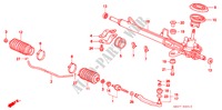 P.S. VERSNELLING BOX (LH) voor Honda SHUTTLE 2.3IES 5 deuren 4-traps automatische versnellingsbak 1998