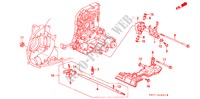 REGELAS/ ATF ZEEF(2.2L) voor Honda SHUTTLE 2.2IES 5 deuren 4-traps automatische versnellingsbak 1995