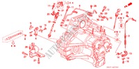 REGELHENDEL(2.2L) voor Honda SHUTTLE 2.2IES 5 deuren 4-traps automatische versnellingsbak 1995