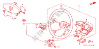 STUURWIEL(SRS) (98/99) voor Honda SHUTTLE 2.3IES 5 deuren 4-traps automatische versnellingsbak 1999