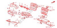 INSTRUMENTEN AFWERKING voor Honda CITY LXI-S 4 deuren 4-traps automatische versnellingsbak 2003