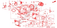 ACHTER VERWARMING EENHEID voor Honda PILOT EX-L 5 deuren 5-traps automatische versnellingsbak 2010